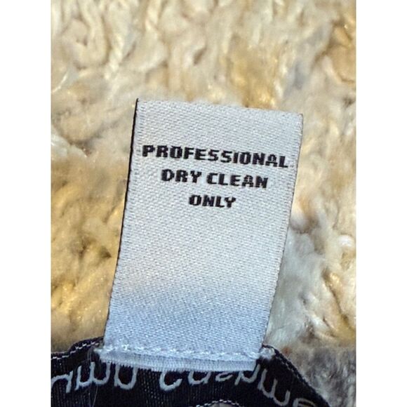 Autumn Cashmere Pure Cashmere Fringe Sweater Beige Tan Medium M Boho Chic - Picture 10 of 10